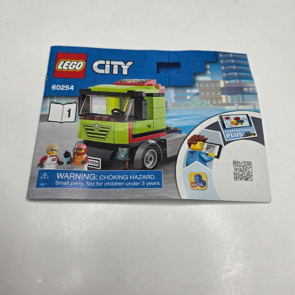 LEGO City 60254 Race Boat Transporter Instruction Manual Book 1 Truck Only